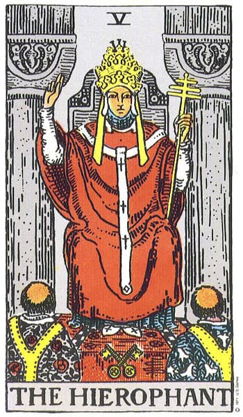 Sang Hierophant (The Hierophant)