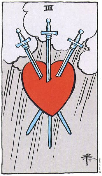 Three of Swords (Tiga Pedang)