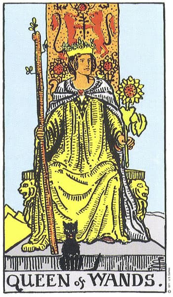 Queen of Wands (Ratu Tongkat)